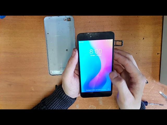 Xiaomi Redmi Note 5A Замена аккумулятора