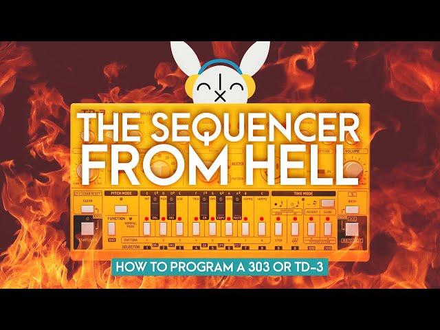 How to program a TD-3 / TB-303 | The 303 sequencer EXPLAINED | Tutorial 