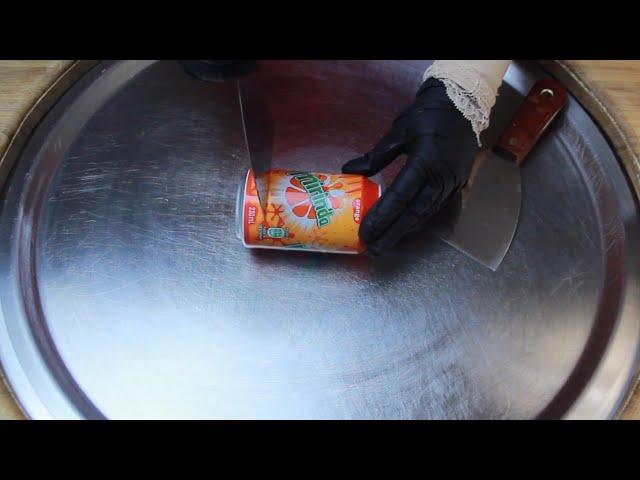 ASMR Mirinda Ice Cream Rolls | ASMR #shorts