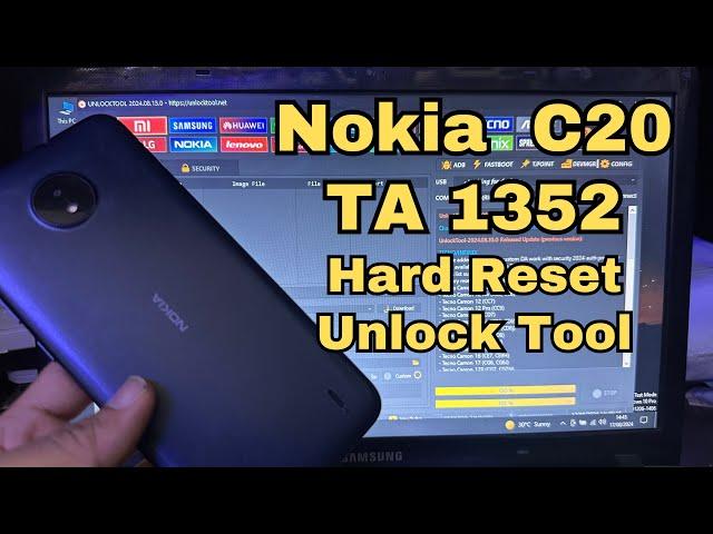 Nokia C20 Factory Reset And Frp With Unlock Tool | Hard Reset Nokia Ta 1352 | Za Mobile Tech