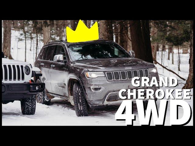 The Jeep Grand Cherokee 4WD system is just BETTER | why and how to USE it!!