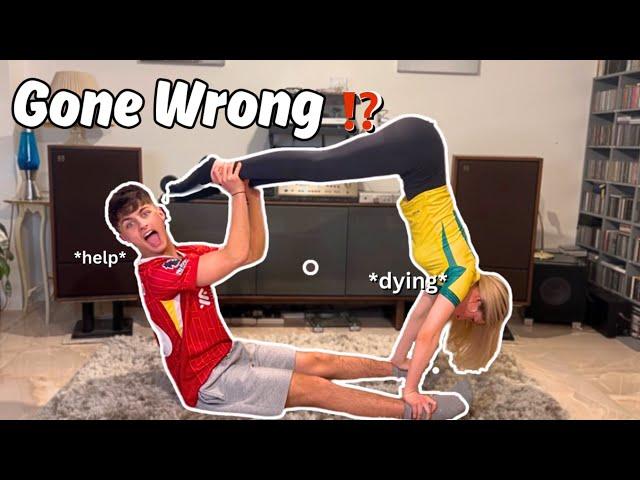 Trying Extreme Yoga Poses ( COUPLES EDITION‼️)