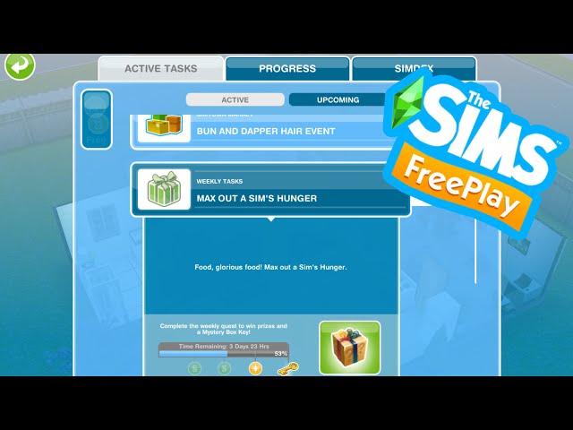 MAX OUT A SIM’S HUNGER l The SIMS FreePlay