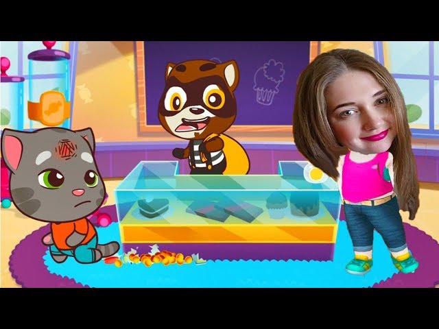 Очень сладкий забег Том за конфетами ОБНОВЛЕНИЕ Talking Tom Candy Run