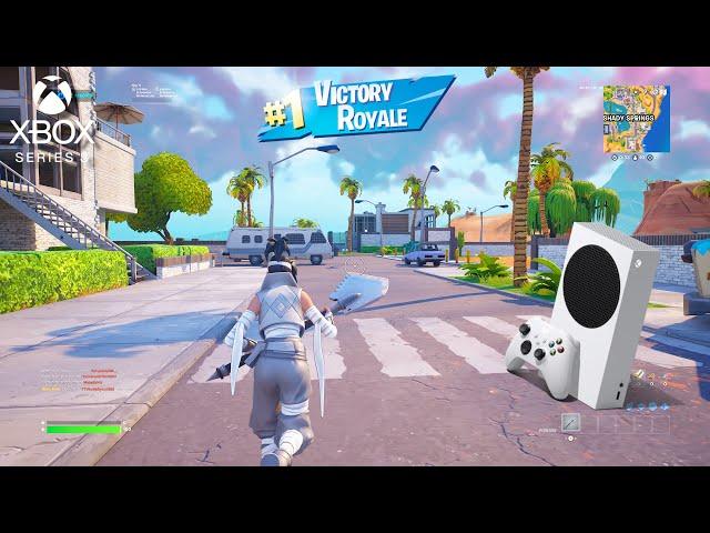 Xbox Series S Fortnite Reload Controller Gameplay (4K 120FPS)