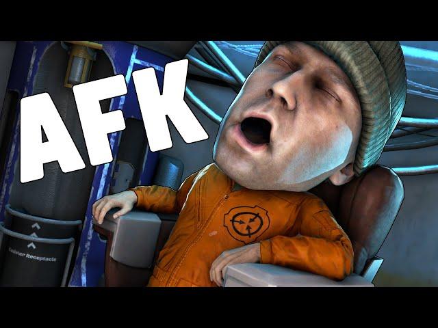 AFK ТАКТИКА В SCP : SECRET LABORATORY!