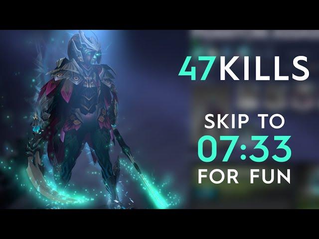 MASSACRE - 47 KILLS PHANTOM ASSASSIN - Patch 7.29 - Dota 2 Overthrow 2.0 - 60 FPS