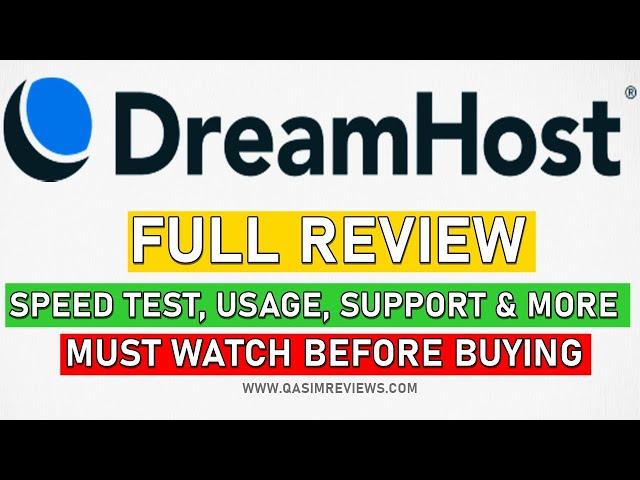 DreamHost Review 2022 - Best Cheap WordPress Hosting? Pros & Cons, Speed Test & Details of DreamHost