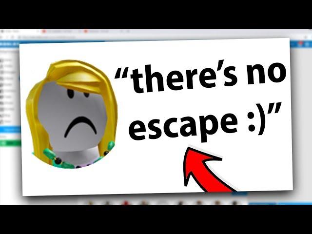 This CREEPY GIRL won't STOP MESSAGING ME! *SUPER SCARY* (Roblox Creepypastas)