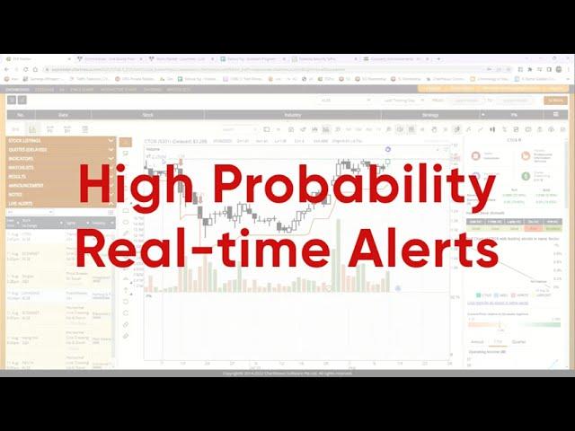 High Probability Real-time Alerts