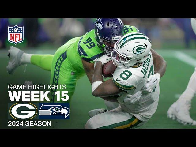 Green Bay Packers vs. Seattle Seahawks Game Highlights | NFL 2024 Season Week 15