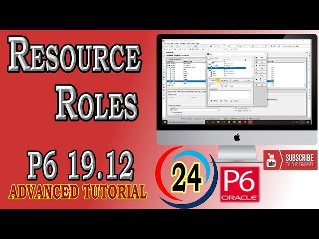 How to Create and Assign Resource Roles  | Primavera P6 | 19.12 | Advanced Tutorial