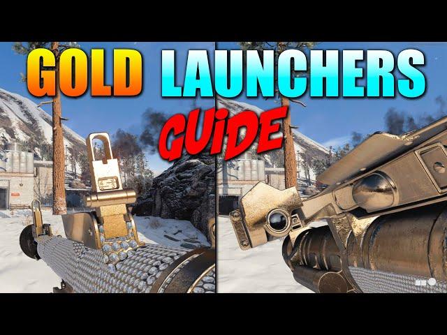 How to get Launchers Gold in Black Ops Cold War