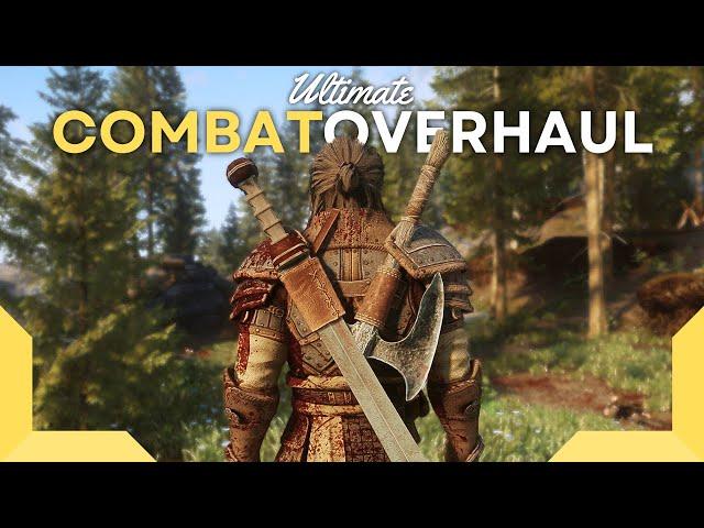 My ULTIMATE Skyrim Combat Overhaul | Best Combat Mods