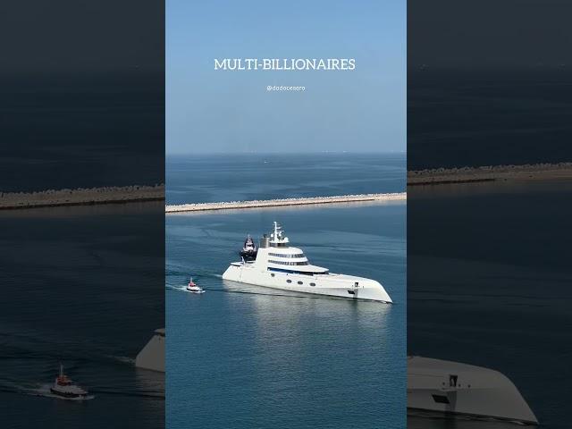 MULTI MILLIONAIRES VS MULTI BILLIONAIRES VS…  $500 Million USD #Megayacht #yacht