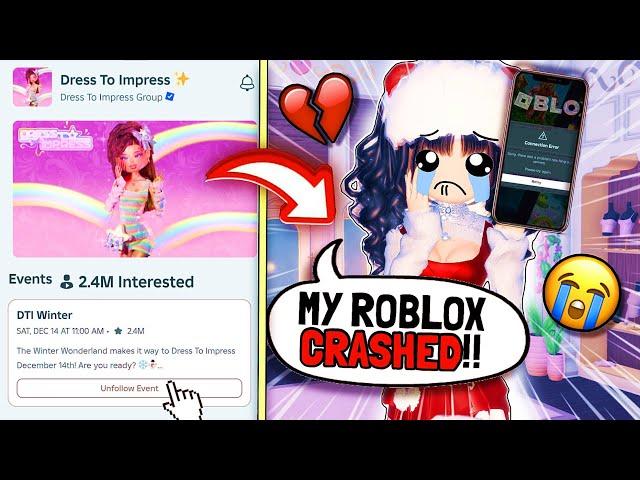 The NEW Christmas UPDATE MIGHT *BREAK* ROBLOX?! | Dress to Impress Winter Update