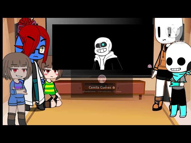 Underswap reacts to glitchtale part 1/Camila cuevas-glitchtale