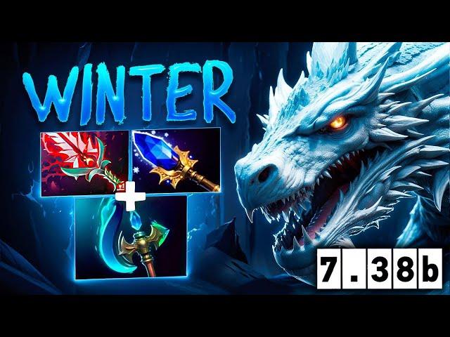 New Broken Hard Carry 7.38bWinter Wyvern 31Kills Rampage Right Click | Dota 2