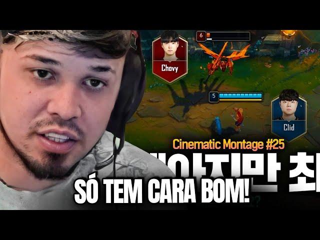 TITAN REACT - AS MELHORES PLAYS DOS MELHORES PLAYERS! LOLNAM