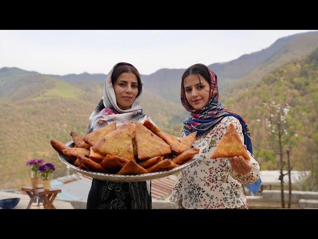 SAMBOOSE! IRAN Popular Fast Food which is so Crispy and Delicious and You Must Try it!