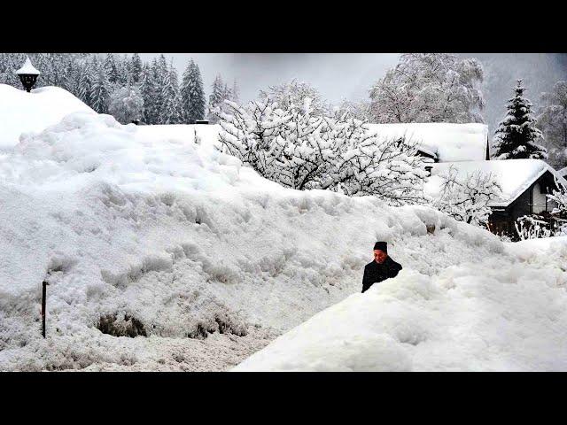 Snow apocalypse in Europe: meter-long snowdrifts in Italy, snowfalls even in the Canaries