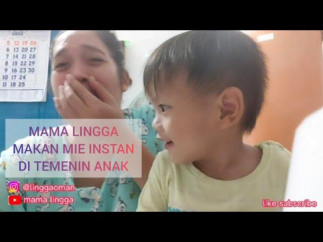 MAKAN MIE INSTAN PEDAS DI TEMANI ANAKKU #salamsehat #irt #makananindonesia #mukbang