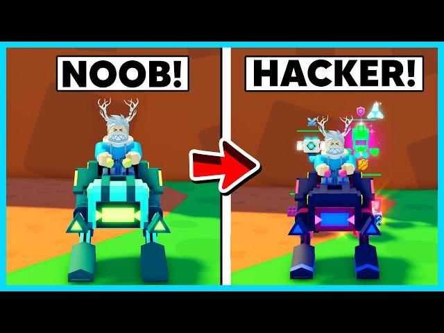 Perjalanan Robot Bekas Menjadi Sangat Kuat & Keren! - Bot Clash (Roblox)