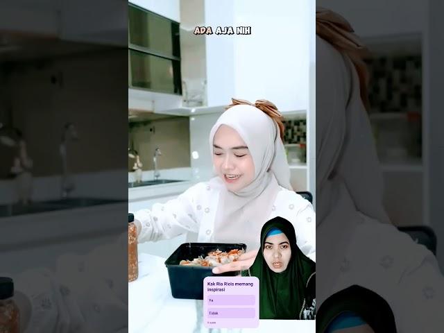 Makanan viral di tiktok - Ria Ricis memang inspirasi #shorts #vidioshorts #riaricis #tiktokviral