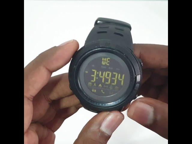 How to Connect Skmei Bluetooth Watch to your Smartphone? | Skmei Bluetooth Smartwatch