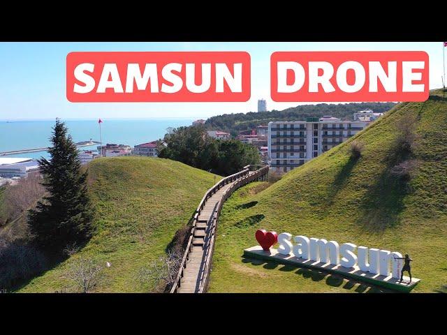 SAMSUN | Amisos Tepesi - Batıpark (Drone - Havadan Çekim) | TURKEY SAMSUN CITY AERIAL