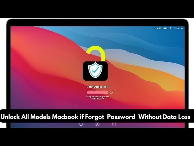 Unlock Mac if You Forgot Your Password ! How To Unlock Macbook Air/Pro [New 2023]