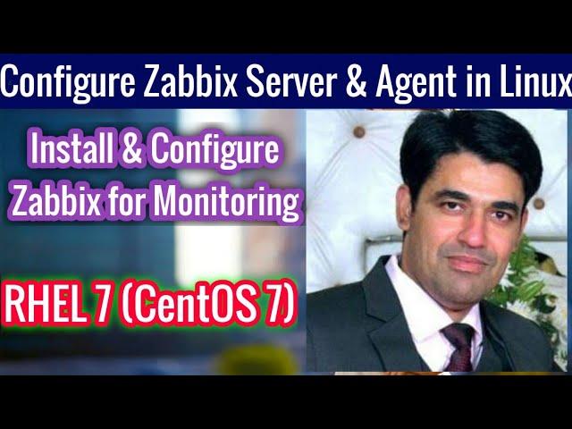 Zabbix Server & Agent Configuration in Linux | Configure Zabbix Monitoring in RHEL 7 | Nehra Classes