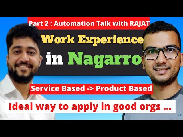 Nagarro Experience | Why you should try for product based organizations !