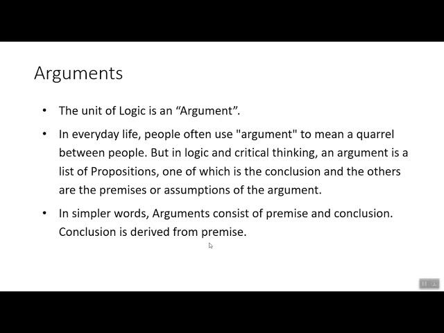 What is an argument and its various types?