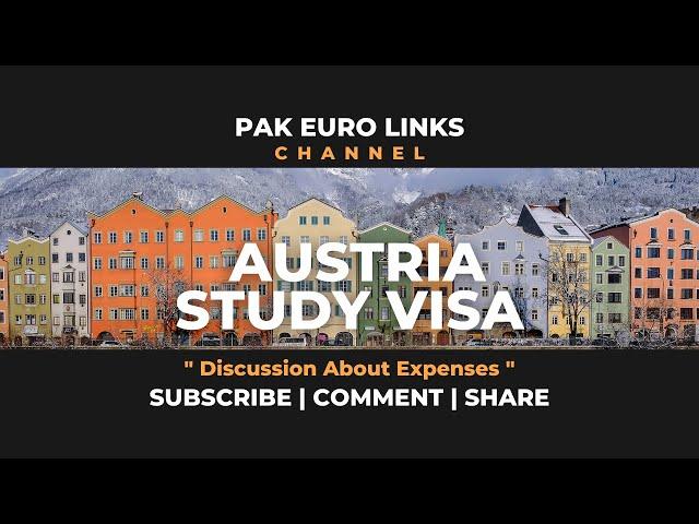 Austria Study Visa Cost | Complete Information by Dr. Qamar Ali Waince