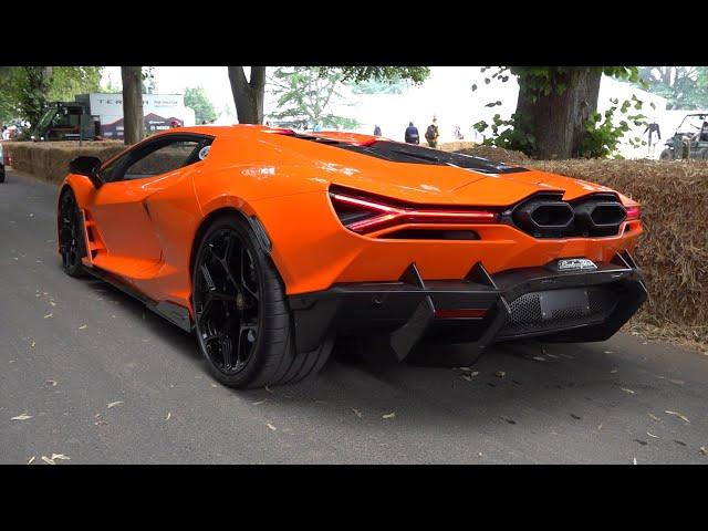 Lamborghini Revuelto - Burnouts, Accelerations, Revs & Fly By SOUNDS!