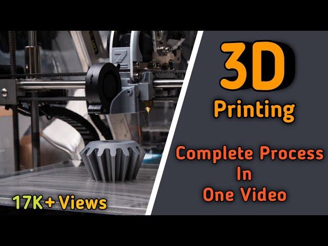 What Is Additive Manufacturing | Additive Manufacturing | Generic Process Of 3D Printing | In Hindi