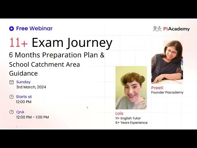 11+ Exam 6 Months Preparation Plan And School Catchment Area Guidance