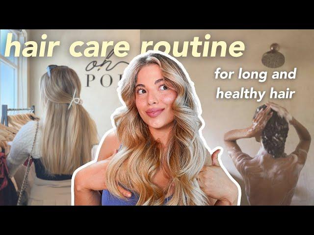 Haircare routine in 2024  | my PERFECTED hair care routine for long and healthy hair