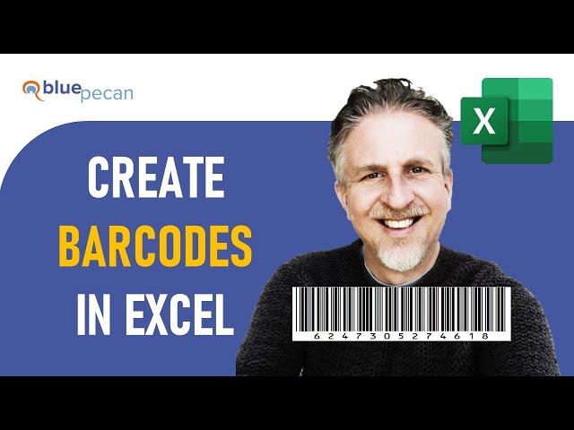 How to Create Barcodes in Excel | Code 39 Barcode Font for Excel | Barcode Formula