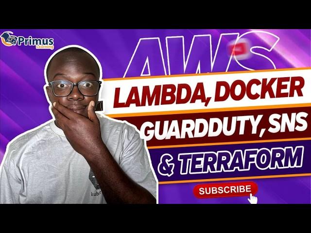 Working with AWS Lambda || Docker || GuardDuty, || SNS