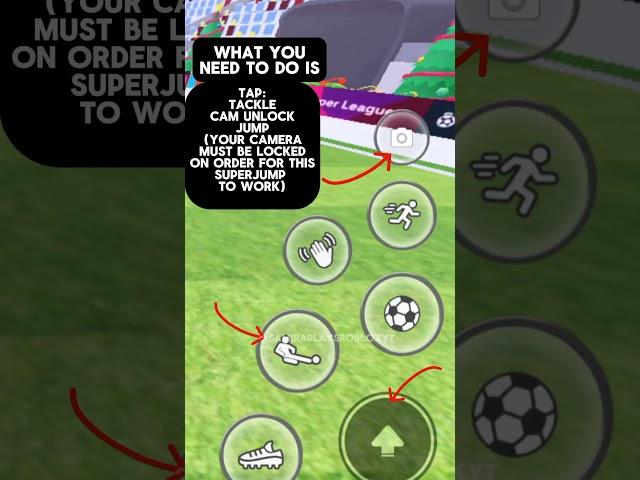 How to SUPERJUMP on Super League Soccer #superleaguesoccer #shorts @JonaPlays @PaperSLS