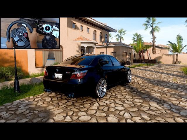 BMW E60 M5 - Forza Horizon 5 | Logitech G29 + Shifter