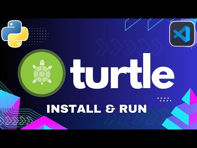 How to Install Turtle in Python - VSCode Tutorial (2024)