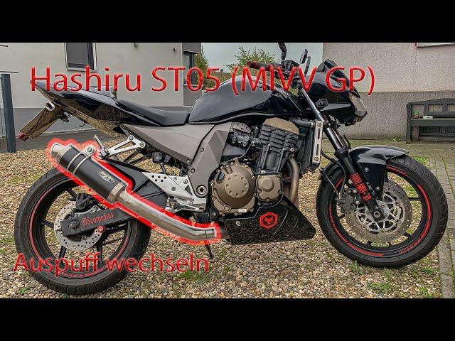 Kawasaki Z750 03-06 Mivv GP (Hashiru ST05) Montage | Garagenzeit