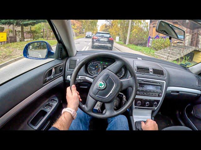 2011 Skoda Octavia [1.6 TDI CR DPF 105HP] |0-100| POV Test Drive #1880 Joe Black