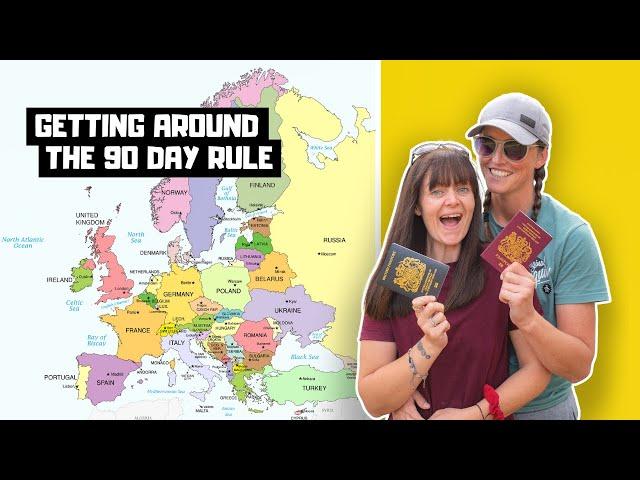 STAY IN EUROPE FOR MORE THAN 90 DAYS… JUST DO THIS! Schengen area and the 90 day rule for Van Life.