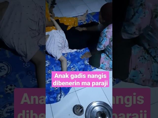 anak gadis 4mpe nangiz dibenerin ma paraji pijit urut tradisional otot2 bermasalah #fypdong #viral