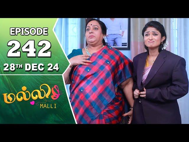 Malli Serial | Episode 242 | 28th Dec 2024 | Nikitha | Vijay | Saregama TV Shows Tamil