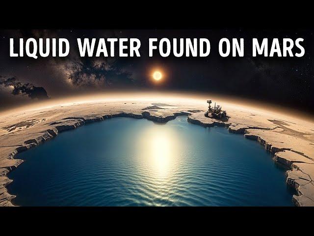 Liquid Water Discovered on Mars at Last!